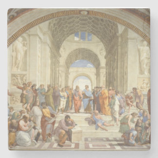 Posavasos De Piedra La escuela de Raphael de Atenas