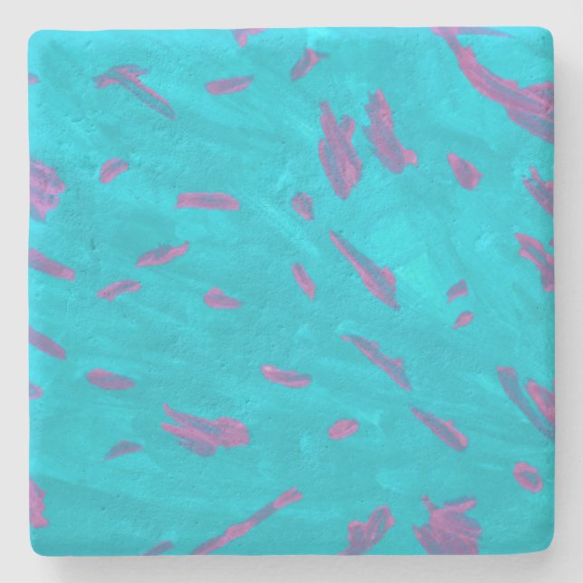 Posavasos De Piedra La esparadrapo de piedra divertida del agua (Anverso)