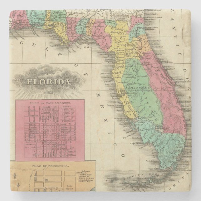 Posavasos De Piedra La Florida 10 (Anverso)