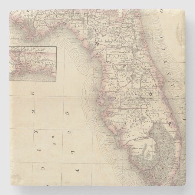 Posavasos De Piedra La Florida 10 2 (Anverso)