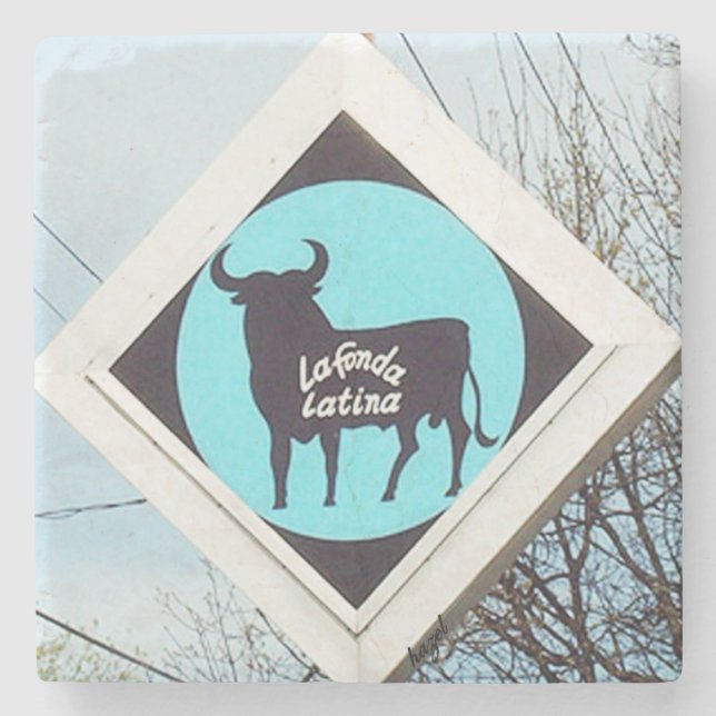 Posavasos De Piedra La Fonda, La Fonda Atlanta, La Fonda (Anverso)