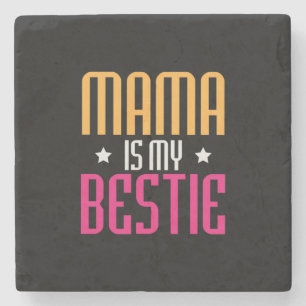 Posavasos De Piedra La Madre Arte Mamá Es Mi Bestie