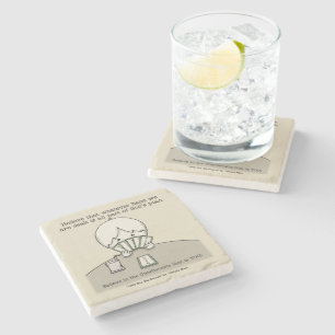 Posavasos De Piedra La mano a la que nos dirigimos