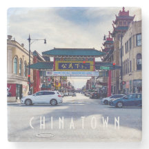 La montaña rusa Chinatown Chicago Stone