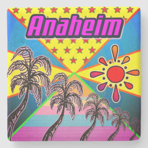 Posavasos De Piedra La montaña rusa de la libertad de Anaheim