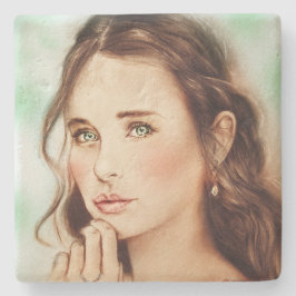 Posavasos De Piedra La montaña rusa de piedra de la dama elegante boni