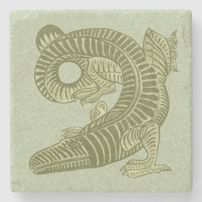 Posavasos De Piedra La montaña rusa de piedra de mármol de De Morgan (Anverso)