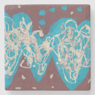 Posavasos De Piedra La montaña rusa del mundo de las piedras del amor