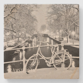 Posavasos De Piedra La montaña rusa en la nieve