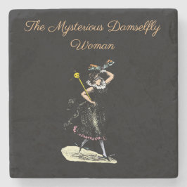 Posavasos De Piedra La mujer mágica de la mosca