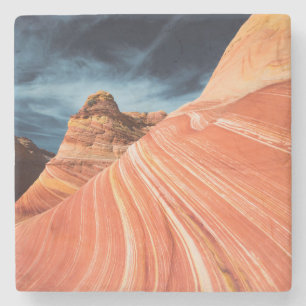 Posavasos De Piedra La ola, acantilados vermellones, Arizona