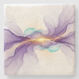 Posavasos De Piedra La Piedra Coaster de Plano de Vida Viviente