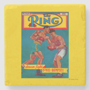 Posavasos De Piedra La portada de revista del anillo
