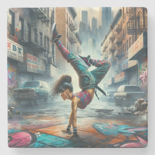 Posavasos De Piedra La silueta de Nueva York