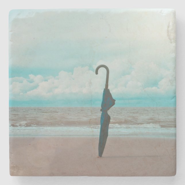 Posavasos De Piedra La sombrilla - (Anverso)