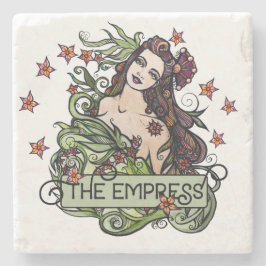 Posavasos De Piedra La tarjeta Tarot de Empress