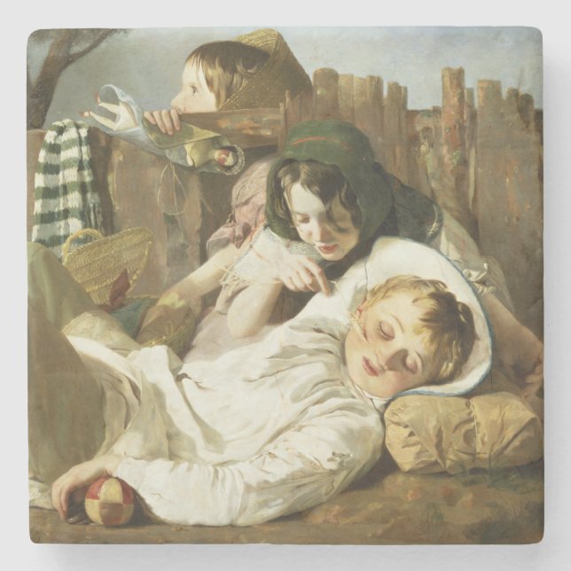 Posavasos De Piedra La tomadura de pelo (Anverso)