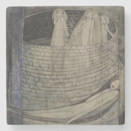 Posavasos De Piedra La verdad yace en el fondo del pozo