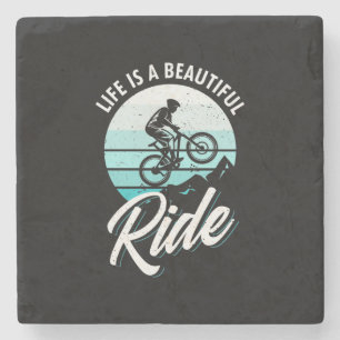 Posavasos De Piedra La Vida Es Un Paseo Hermoso