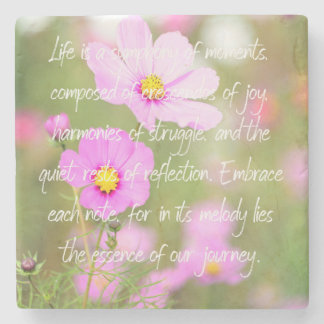 Posavasos De Piedra La vida es una sinfonía de momentos