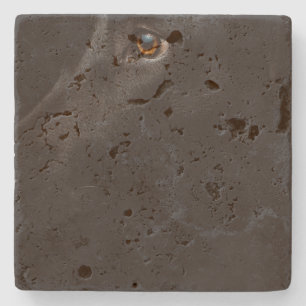 Posavasos De Piedra laboratorio negro