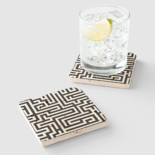Posavasos De Piedra Labyrinth