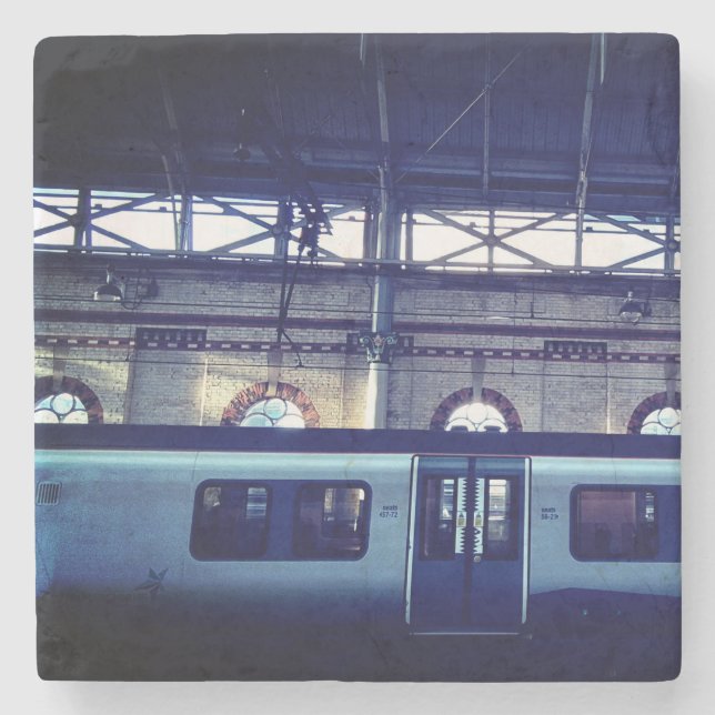 Posavasos De Piedra Lado del tren (Anverso)