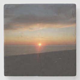 Posavasos De Piedra Lago Michigan Sunset