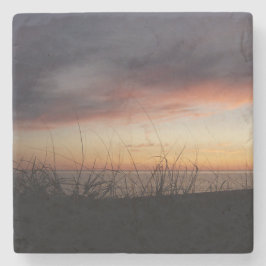 Posavasos De Piedra Lago Michigan Sunset