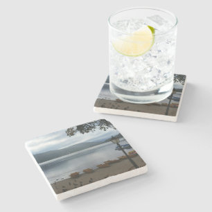 Posavasos De Piedra Lago Titisee Alemania Soporte de mármol