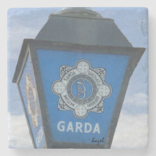 Posavasos De Piedra Lámpara de Garda del irlandés, práctico de cost