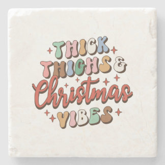 Posavasos De Piedra Lámparas de regalo de Navidad y vibraciones de Nav