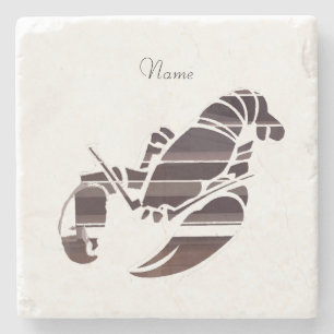 Posavasos De Piedra Langostas de Maine Rojas Thunder_Cove