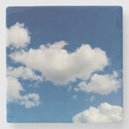 Posavasos De Piedra Larga y suave nube
