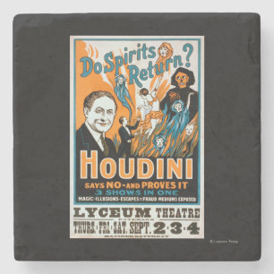 Posavasos De Piedra ¿Las bebidas espirituosas vuelven? Houdini dice N