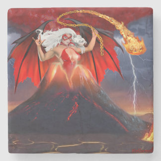 Posavasos De Piedra ¡Las chicas vampiro solo quieren divertirse!