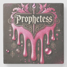 Posavasos De Piedra Las cubetas de mármol 4x4 de la Profeta (Conjunto 