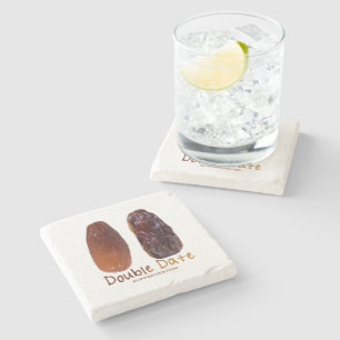 Posavasos De Piedra Las dos fechas de SlipperyJoe ciruelas pasas arrug