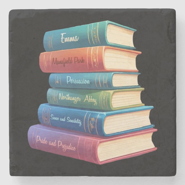 Posavasos De Piedra Las novelas VIII de Jane Austen (Anverso)