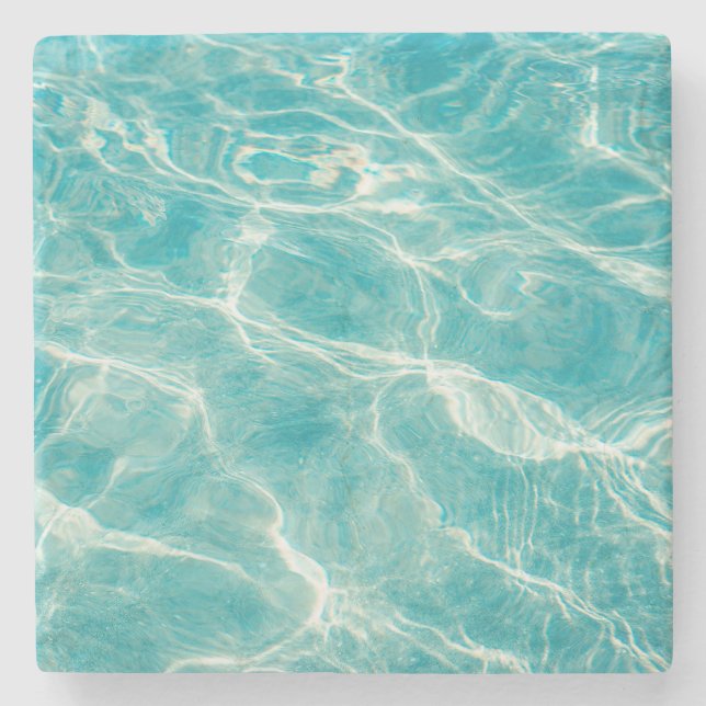 Posavasos De Piedra las olas del mar (Anverso)