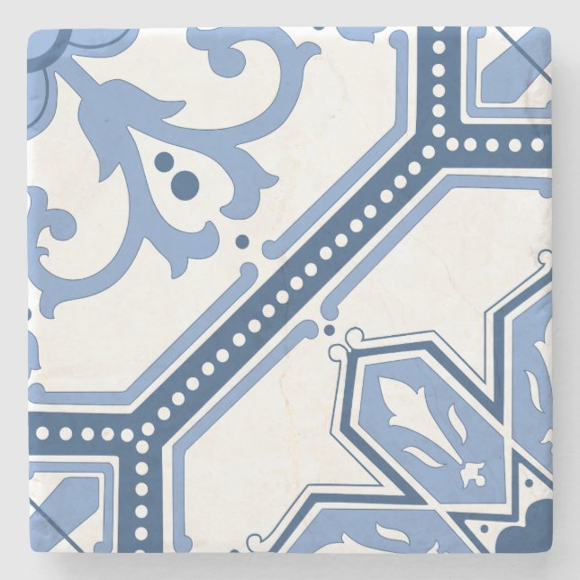 Posavasos De Piedra Lattice Bloom (Anverso)