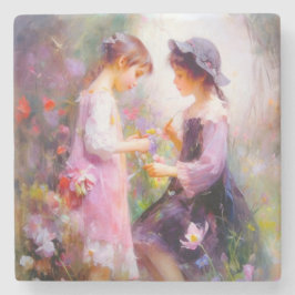 Posavasos De Piedra Lavanda