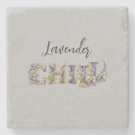 Posavasos De Piedra Lavender Chill