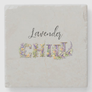Posavasos De Piedra Lavender Chill