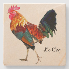 Posavasos De Piedra Le Coq Coaster