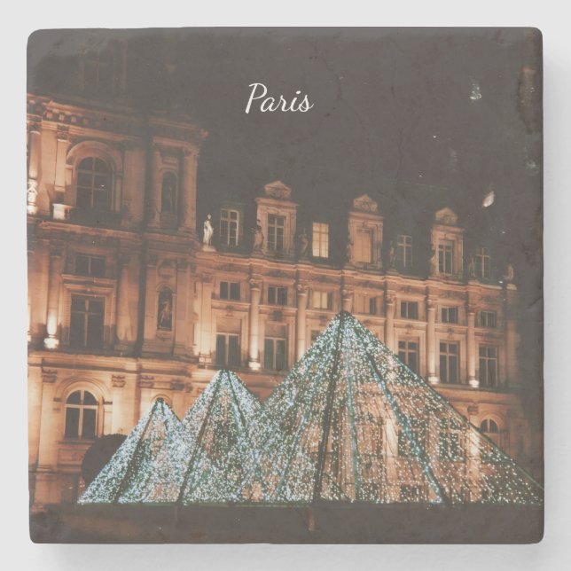 Posavasos De Piedra Le Louvre, Paris, France (Anverso)