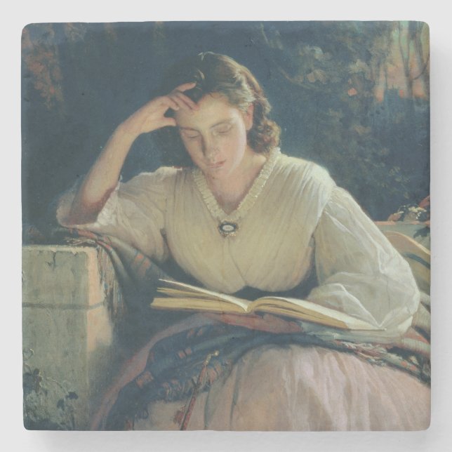 Posavasos De Piedra Lectura, 1863 (Anverso)