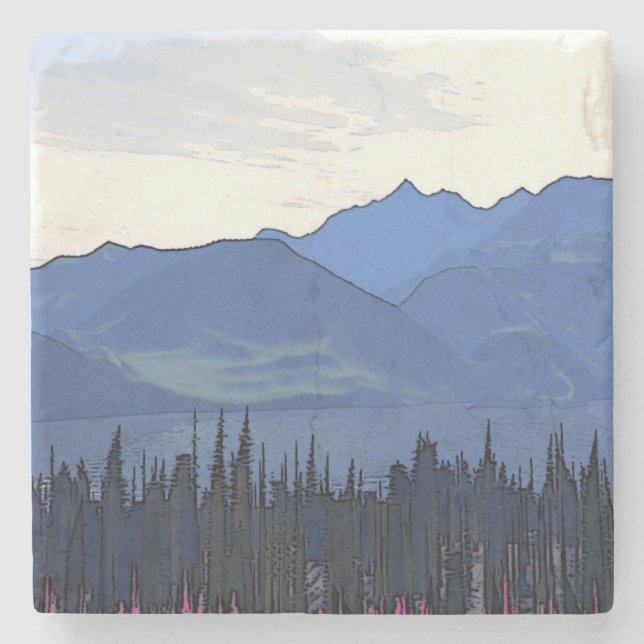 Posavasos De Piedra Lejano Norte (Anverso)