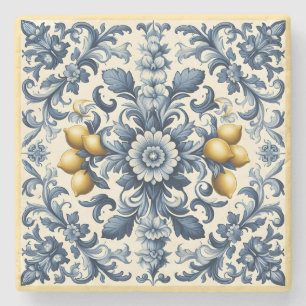 Posavasos De Piedra Lemones sicilianos