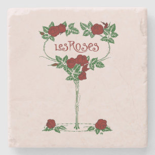 Posavasos De Piedra Les Rosas